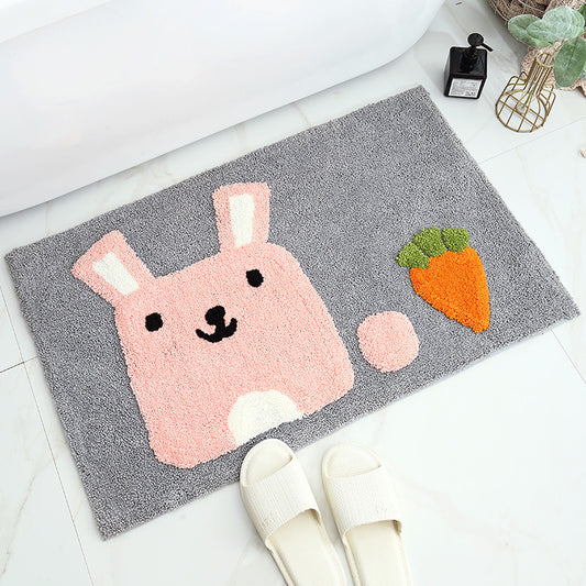 Absorbent Bathroom Floor Mat - Comfortable & Non-Slip