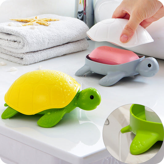 Portable Soap Tray for Bathroom Drains - Non-Slip Design