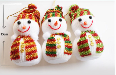 Christmas Decoration Snowman Doll Little Doll Gift Pendant Christmas Decoration Child Gift