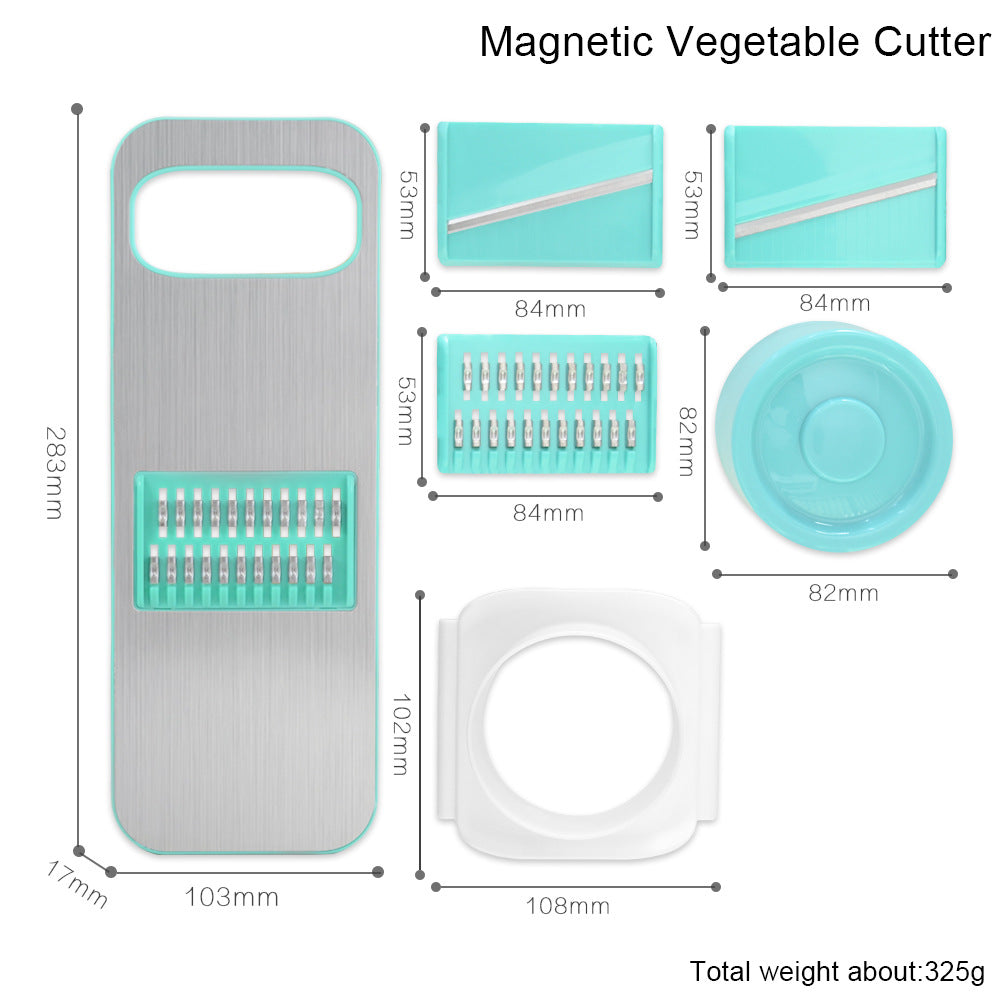 Multifunctional Kitchen Grater - Stainless Steel Shredder & Slicer