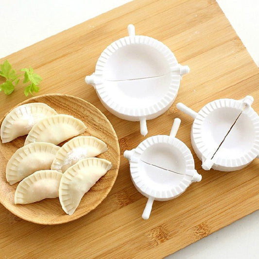 3-Size Kitchen Dumpling Mould Set - Easy Dumpling Making Tool