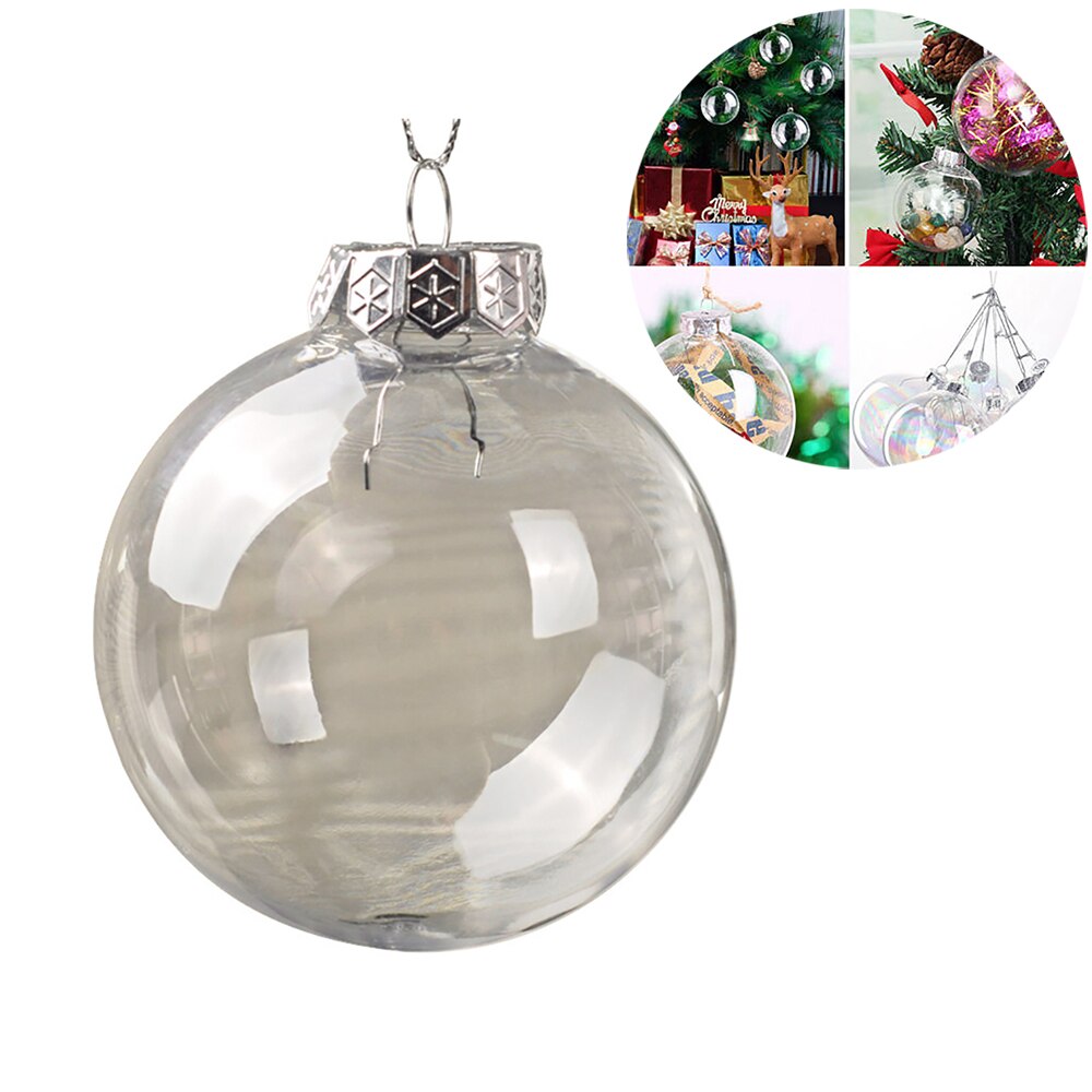 Transparent christmas ball