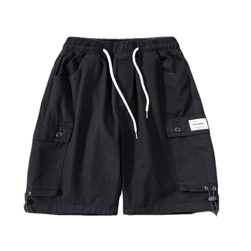 Overalls Shorts Men Loose Summer