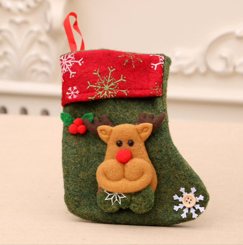 Christmas Decorations Printed Candy Bag