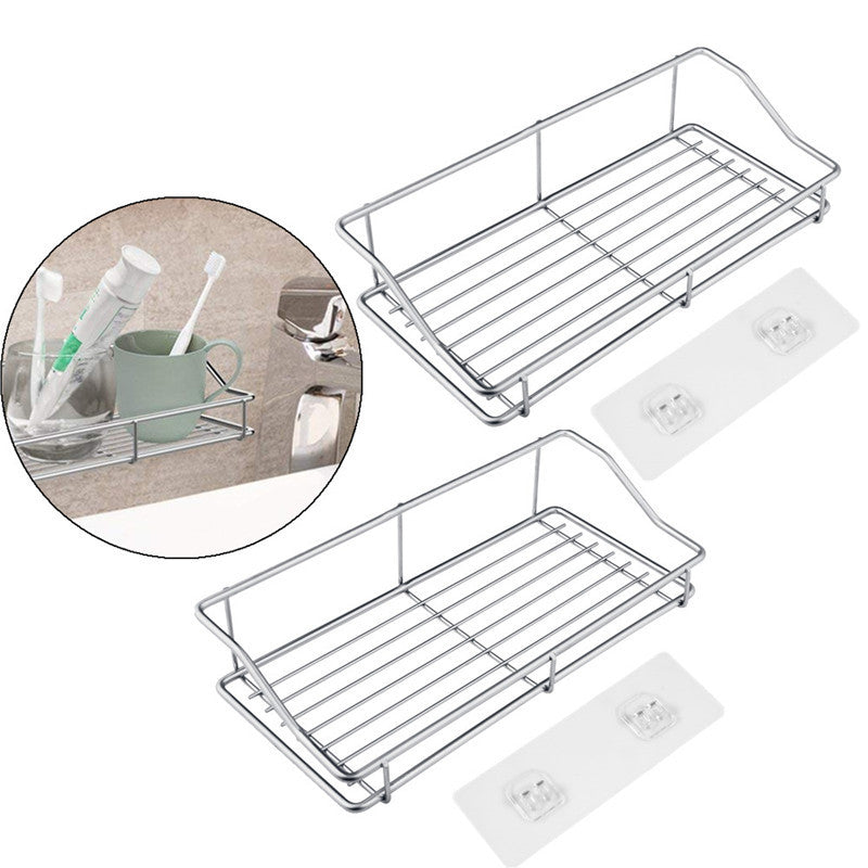 Non-Marking Stickers Shelf - Bathroom Wall Organizer