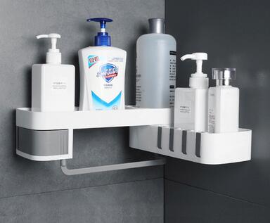 Bathroom Corner Shelf - Space-Saving Wall Storage