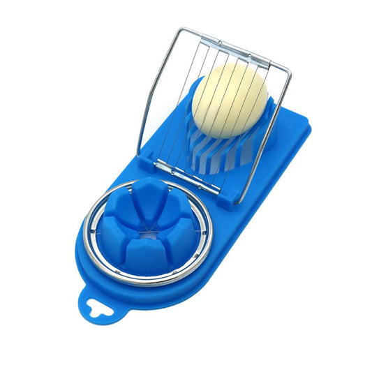 Stainless Steel Egg Slicer - Kitchen Tool for Perfect Slices