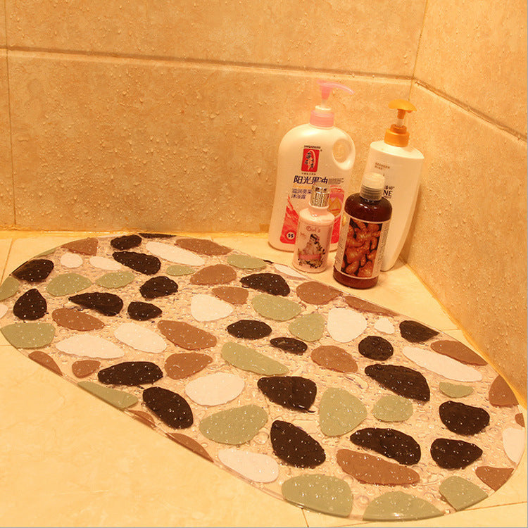 Cartoon PVC Bathroom Mat - Fun Non-Slip Floor Mat