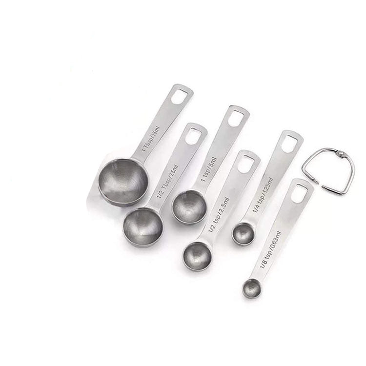 Stainless Steel Measuring Spoons - Kitchen Seasoning Tools