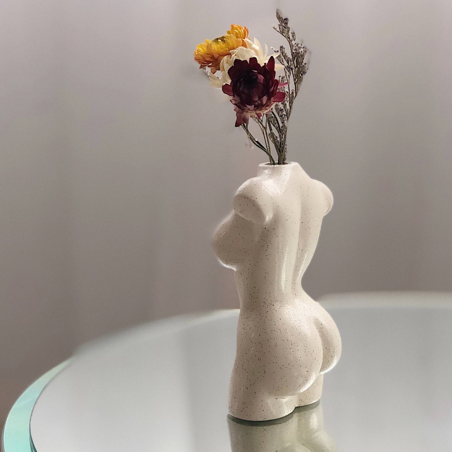 Artistic Fun Flower Vase - Unique Home Decor Piece