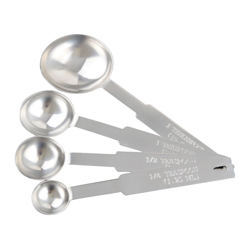 Stainless Steel Measuring Spoons - Kitchen Seasoning Tools