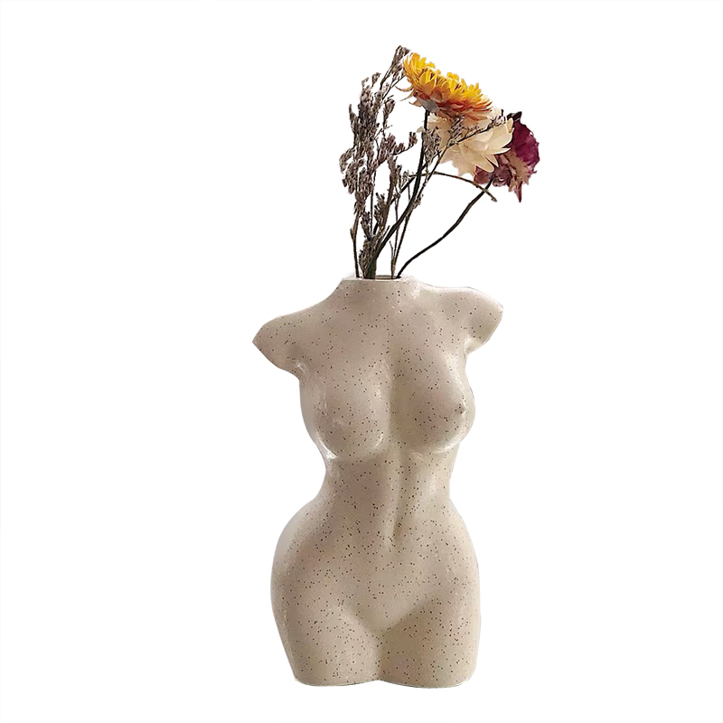 Artistic Fun Flower Vase - Unique Home Decor Piece