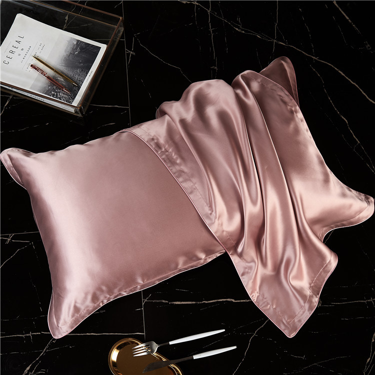 Single-Side Silk Pillowcase - Spliced Envelope Design