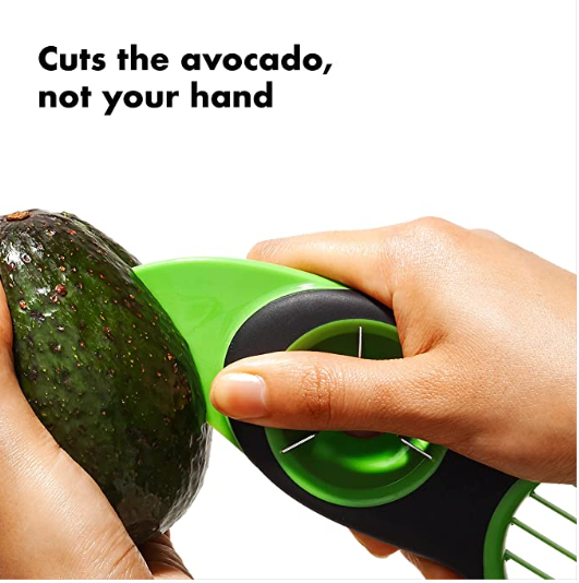 3-in-1 Avocado Slicer - Special Knife for Pulp Separation & Coring