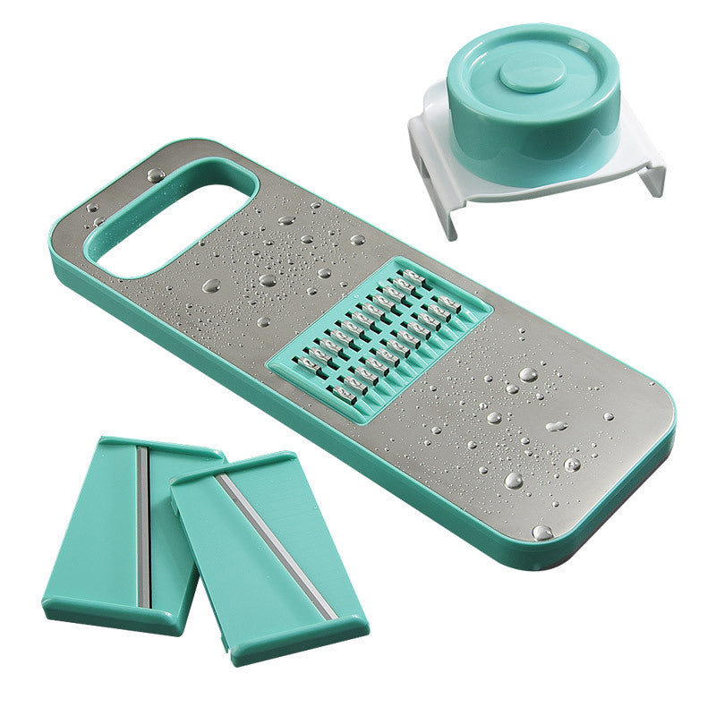 Multifunctional Kitchen Grater - Stainless Steel Shredder & Slicer