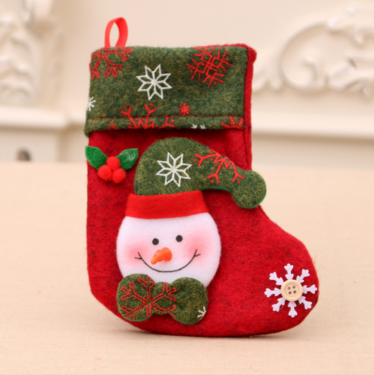 Christmas Decorations Printed Candy Bag