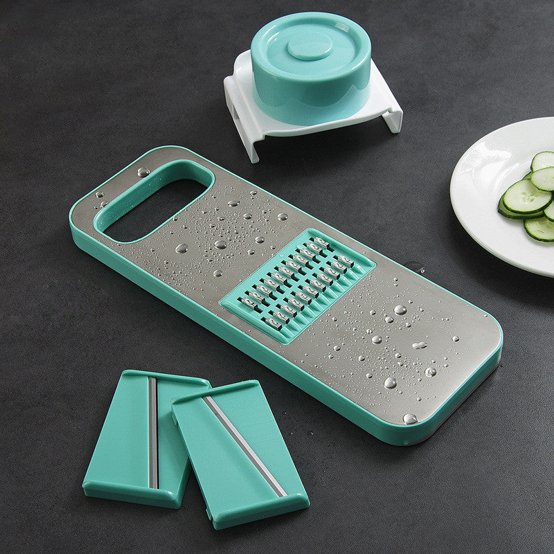 Multifunctional Kitchen Grater - Stainless Steel Shredder & Slicer