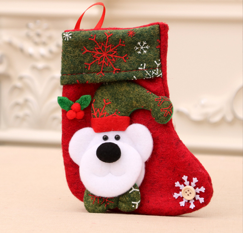 Christmas Decorations Printed Candy Bag