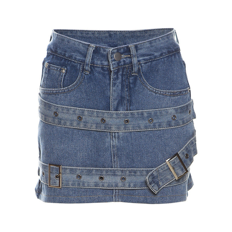 Summer Women's Fashion Denim Skirt