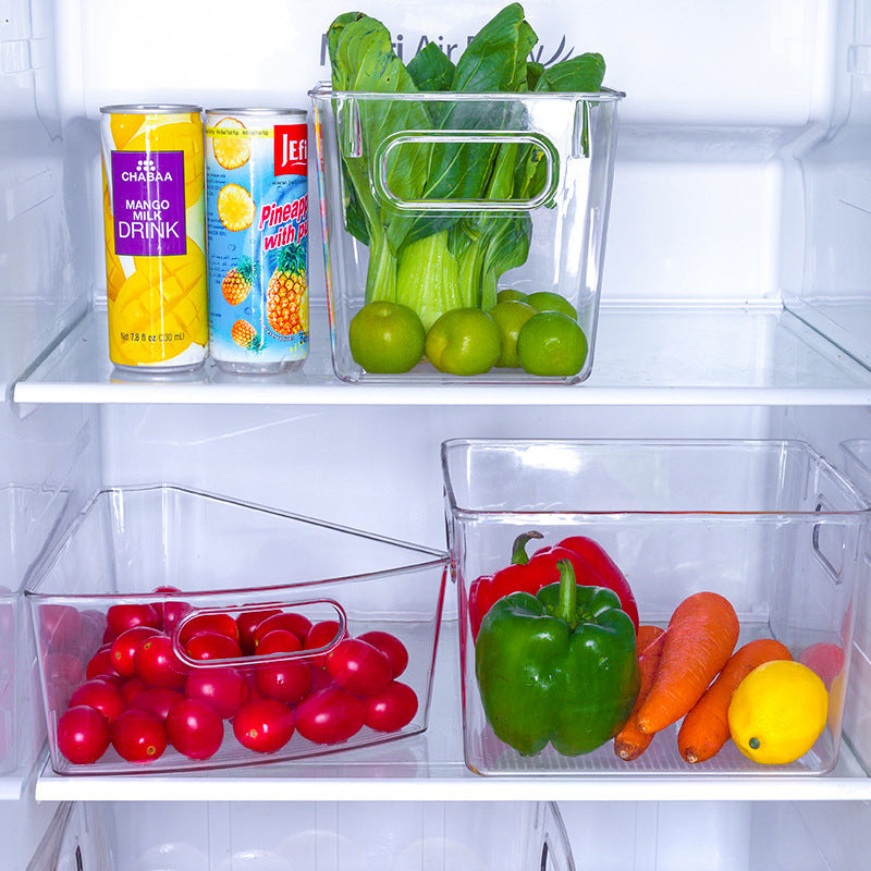 Transparent Refrigerator Storage Box - Kitchen Organization Container