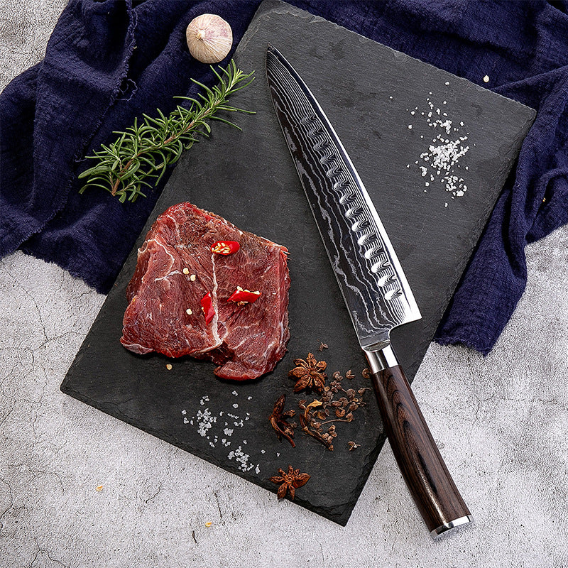 Damascus Chef's Kitchen Knife - Premium Household Blade