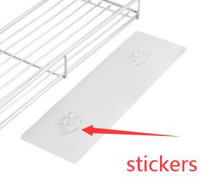 Non-Marking Stickers Shelf - Bathroom Wall Organizer