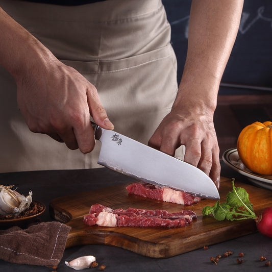 Sanhe Steel Butcher Knife - High-Quality Kitchen Knife